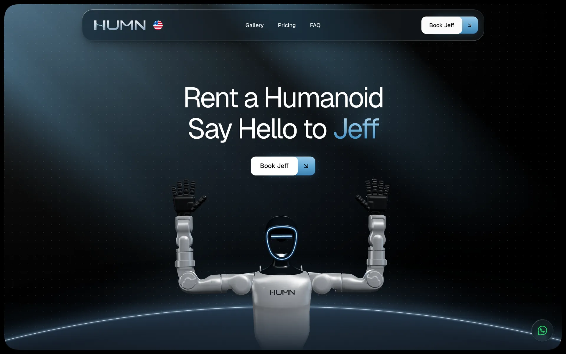 Capture du site Humn Robots